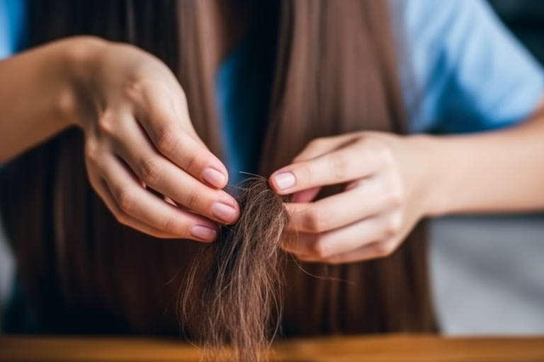 Как провести расчесывание искусственных волос