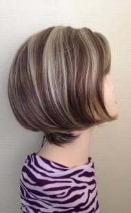 Парик Каре на ножке мелирование Парик Каре на ножке мелирование