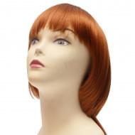Парик искусственный Каре рыжий Парик искусственный Каре рыжий