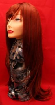 Парик искусственный прямой рыжий Парик искусственный прямой рыжий