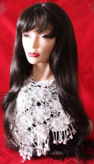 Парик искусственный каштановый прямой Парик искусственный каштановый прямой