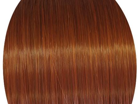 Комплект волос 8 прядей #r130 - Красный