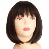 Парик искусственный Каре каштановый Парик искусственный Каре каштановый